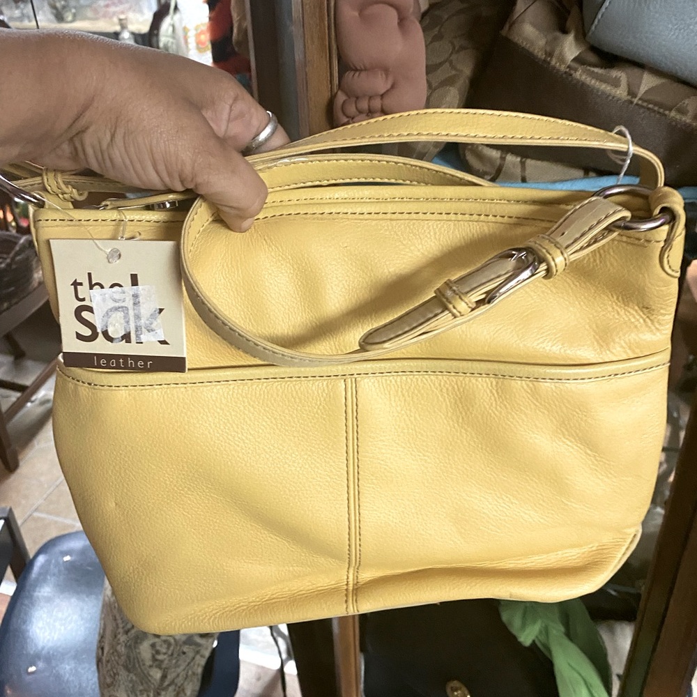 The Sak leather crossbody bag